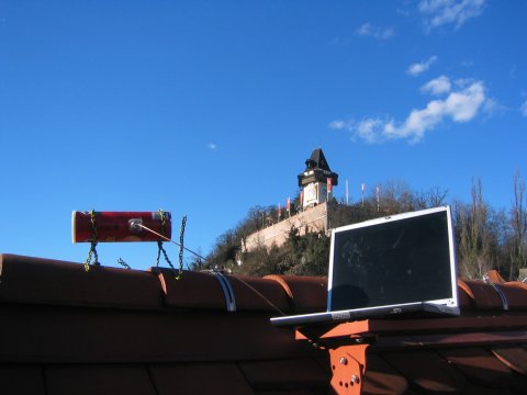 Tipp: Lade ein anderes Bild ('ffgraz-intro.jpg') unter Verwaltung/Software1.